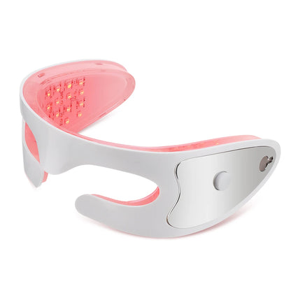 Eye Skincare Massager Vibration Red Light Therapy LED Eye Mask for Lines Wrinkles Dark Circle Removal Beauty Device