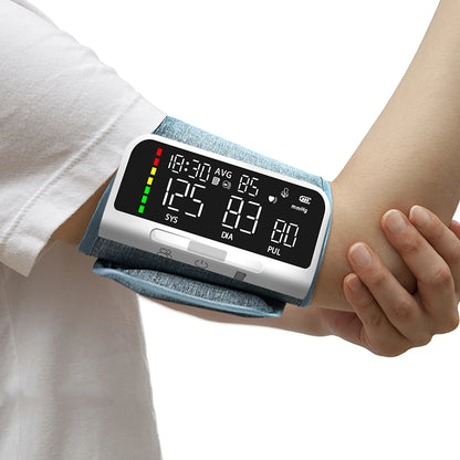 English Voice Blood Pressure Meter Automatic Intelligent Detection Of Blood Pressure Arm Electronic Sphygmomanometer