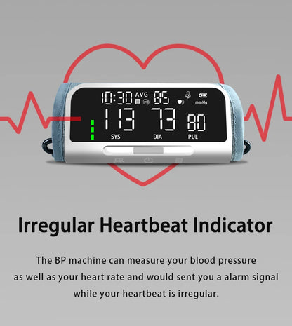 English Voice Blood Pressure Meter Automatic Intelligent Detection Of Blood Pressure Arm Electronic Sphygmomanometer