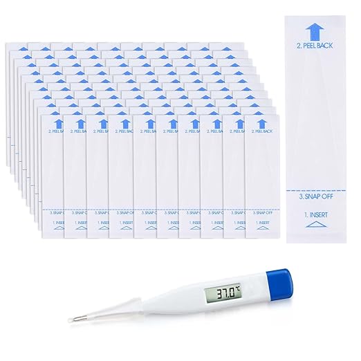 Disposable Probe Covers for Digital Thermometers &amp; Oral, Rectal, Armpit Use